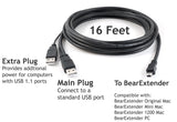 16 Foot USB 2.0 Extension Cable for Bearifi PC