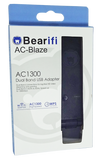 Bearifi AC-Blaze 802.11ac AC1300 High Speed USB Wi-Fi Adapter for Microsoft Windows PCs